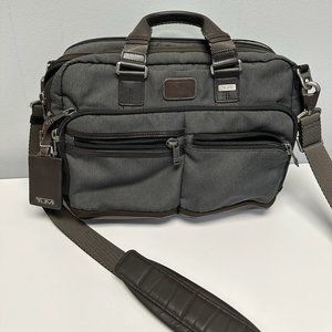 mens soft briefcase/messenger bag